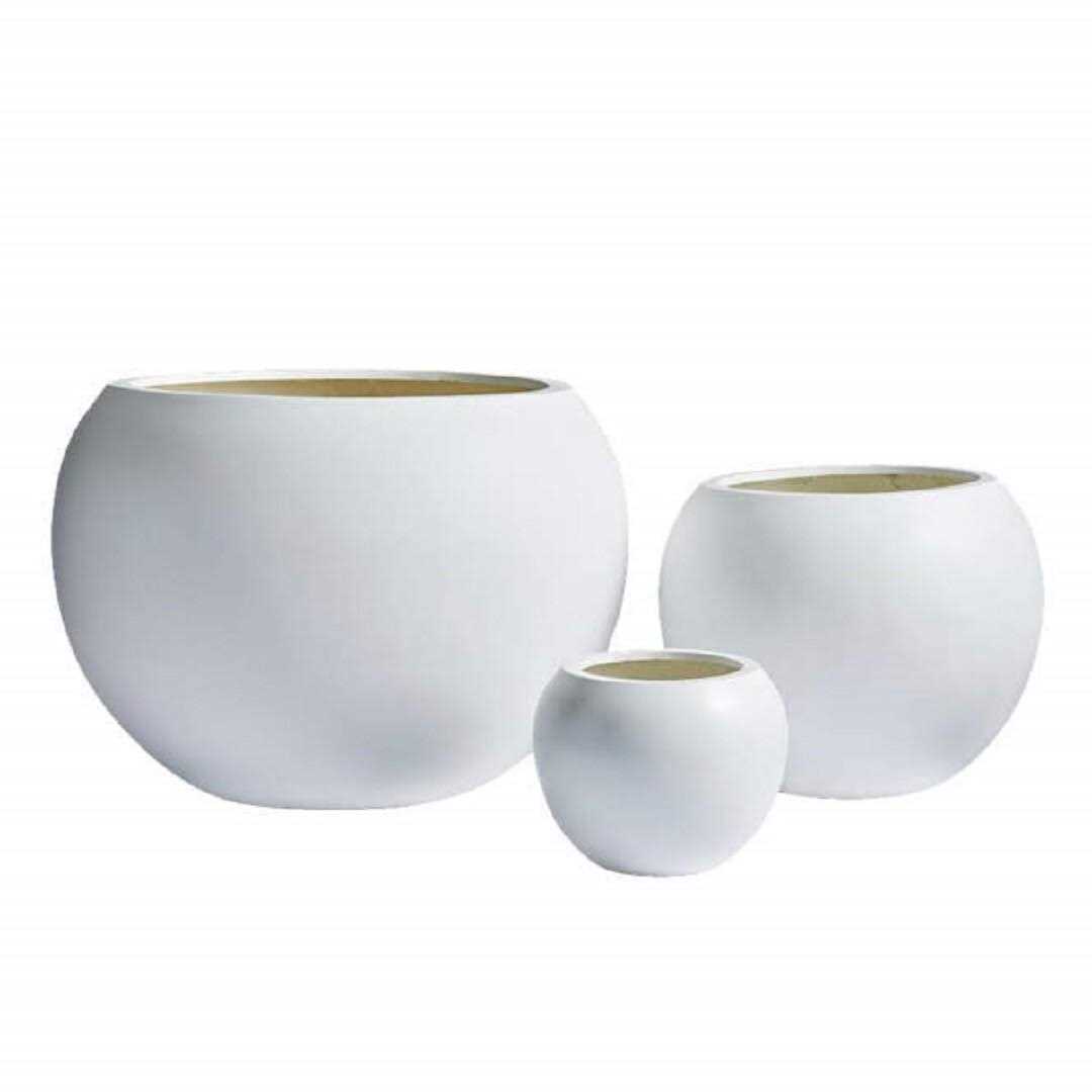 Dorlis Fiberstone Pot Planter Orren Ellis - Image 3