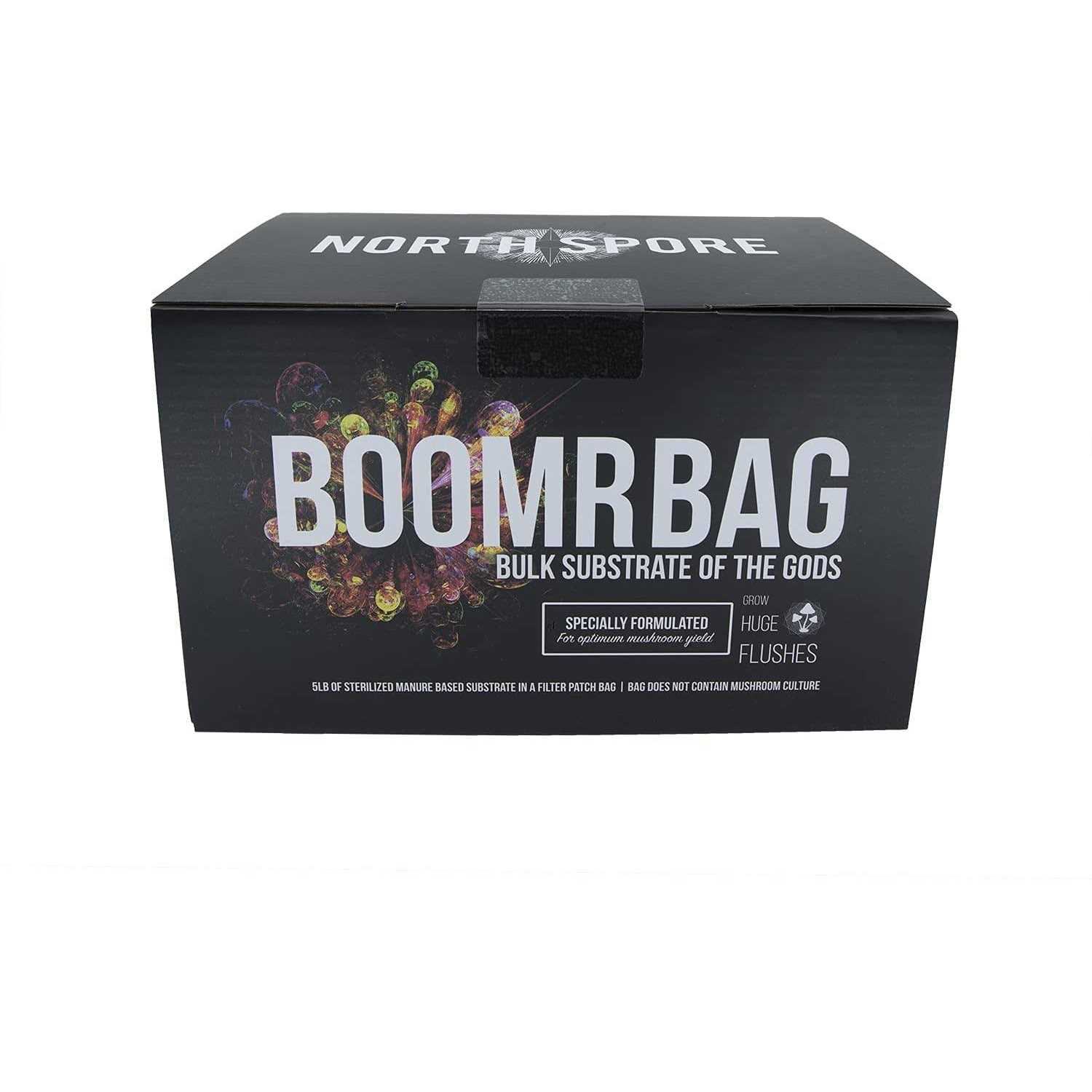 North Spore 'Boomr Bag' Manure-Based Sterile Bulk Mushroom Substrate - Image 5
