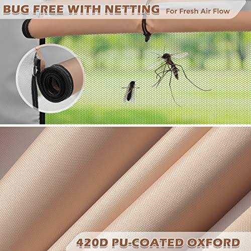Quictent EZ Pop Up Canopy Party Tent Gazebo Sidewalls and Mesh Windows Waterproof - Image 3