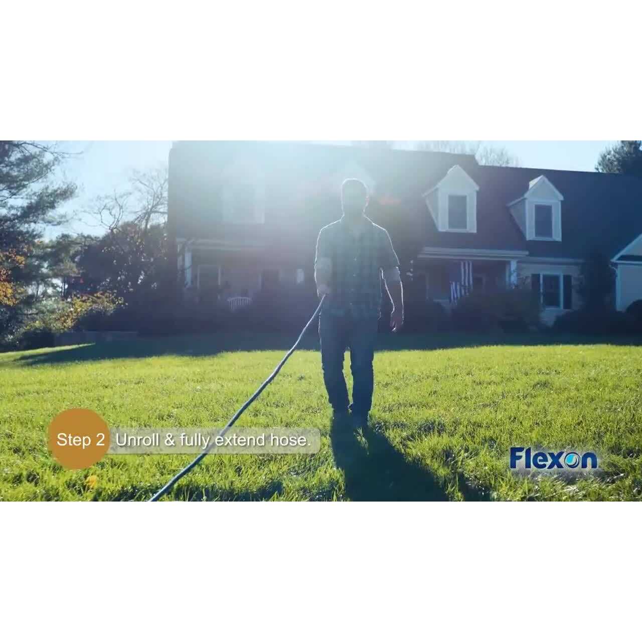 Flexon 5/8 x 100ft Farm & Ranch Garden Hose FA59100CN/FA58110 - Image 5