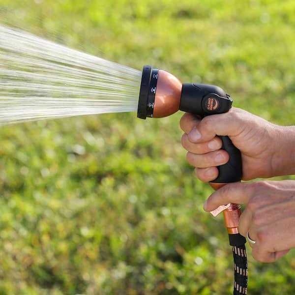 Pocket Hose Copper Bullet with Thumb Spray Nozzle As-seen-on-TV Expands - Image 3