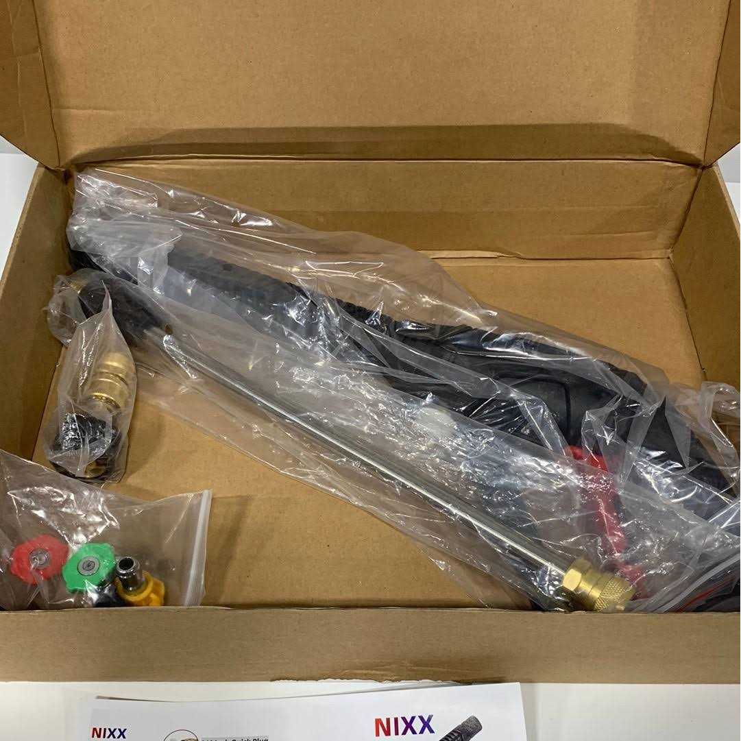 Pressure Washer Gun with Power Wash Extension Wand 4000PSI 5 Sprayer Nozzle Tips - Image 3