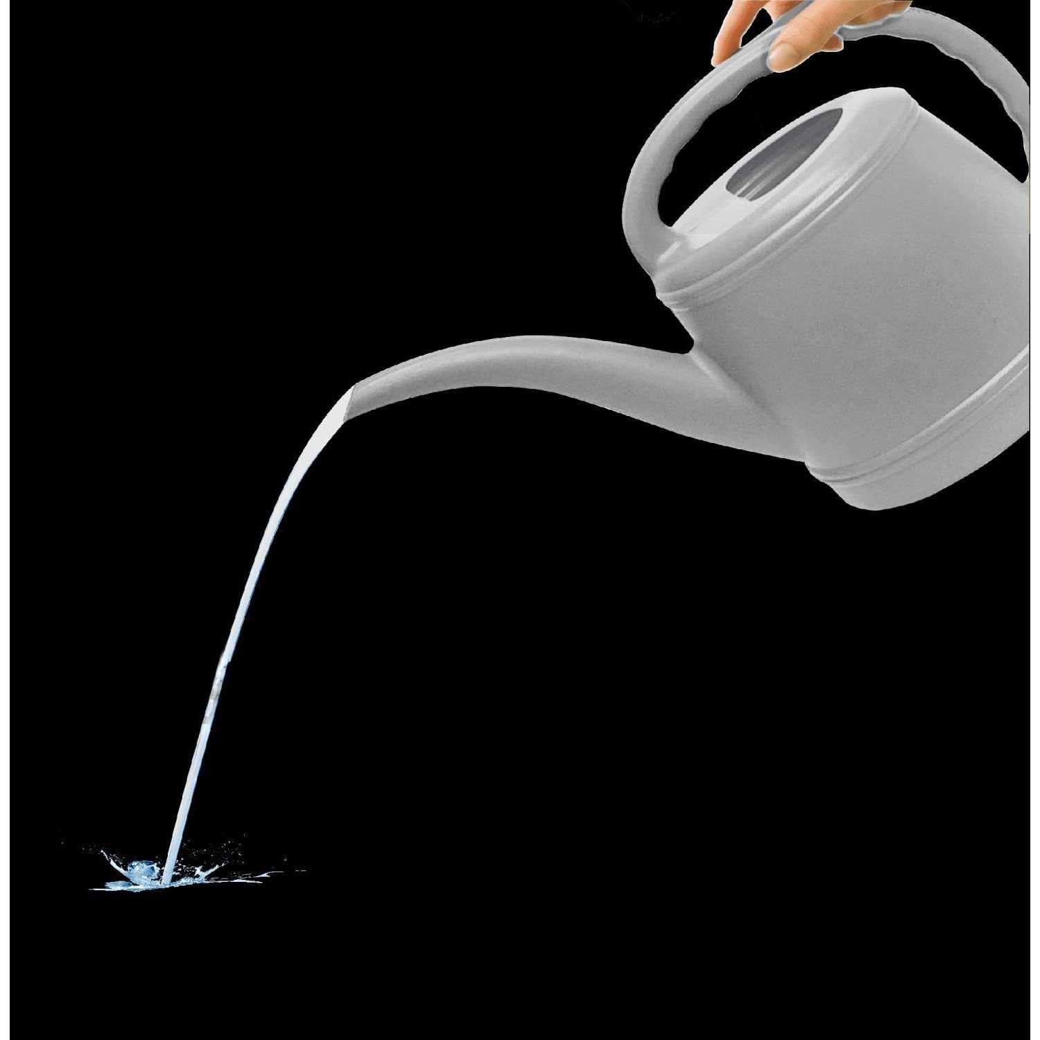 Expert Gardener 56 oz Gray Resin Watering Can - Image 3