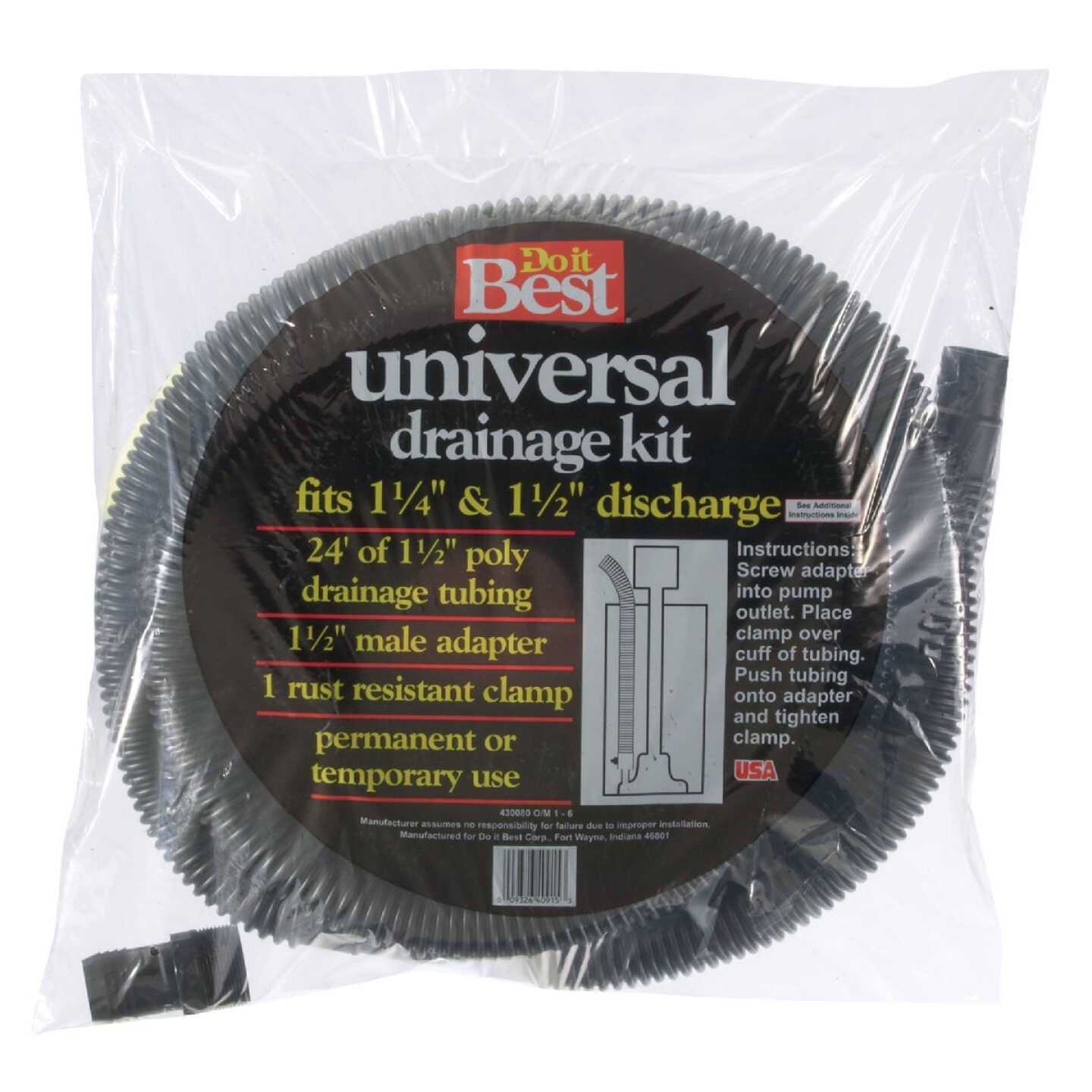Prinsco Plastic Discharge Hose Kit 1-1/2 in. Dia. x 24 ft. L - Image 4