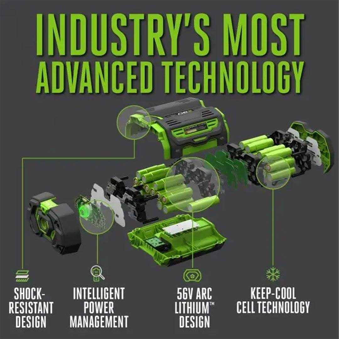 EGO BA2242T 4ah Battery - Image 3