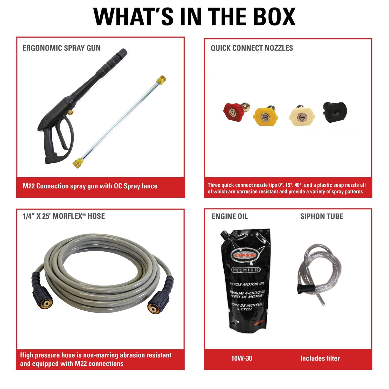 Fna Group 3000PSI Gas Pressure Washer 106014 - Image 3