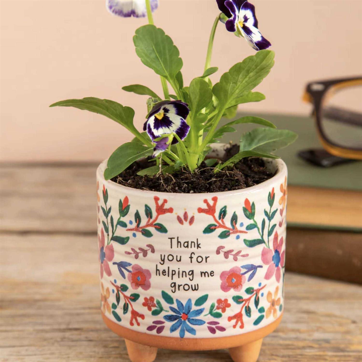 Natural Life Mini Artisan Planter - Image 4