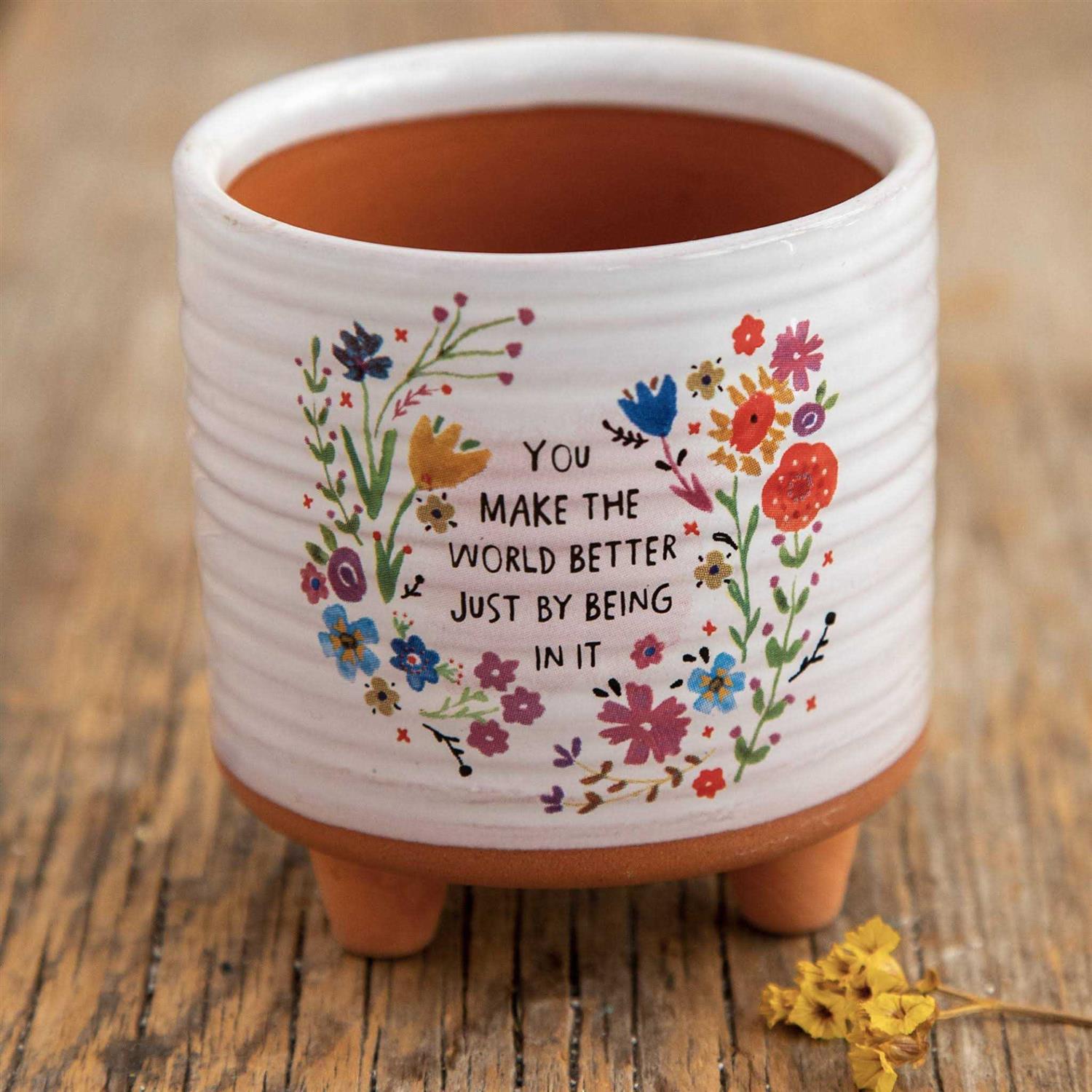 Natural Life Mini Artisan Planter - Image 5