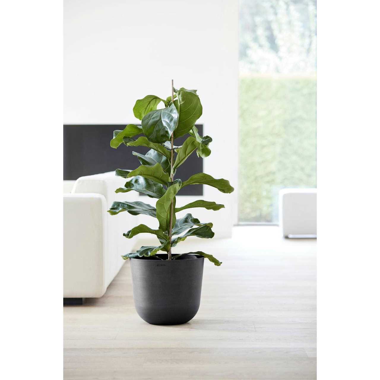 Ecopots Oslo Indoor/Outdoor Modern Recycled Plastic Flower Pot Planter - Image 3