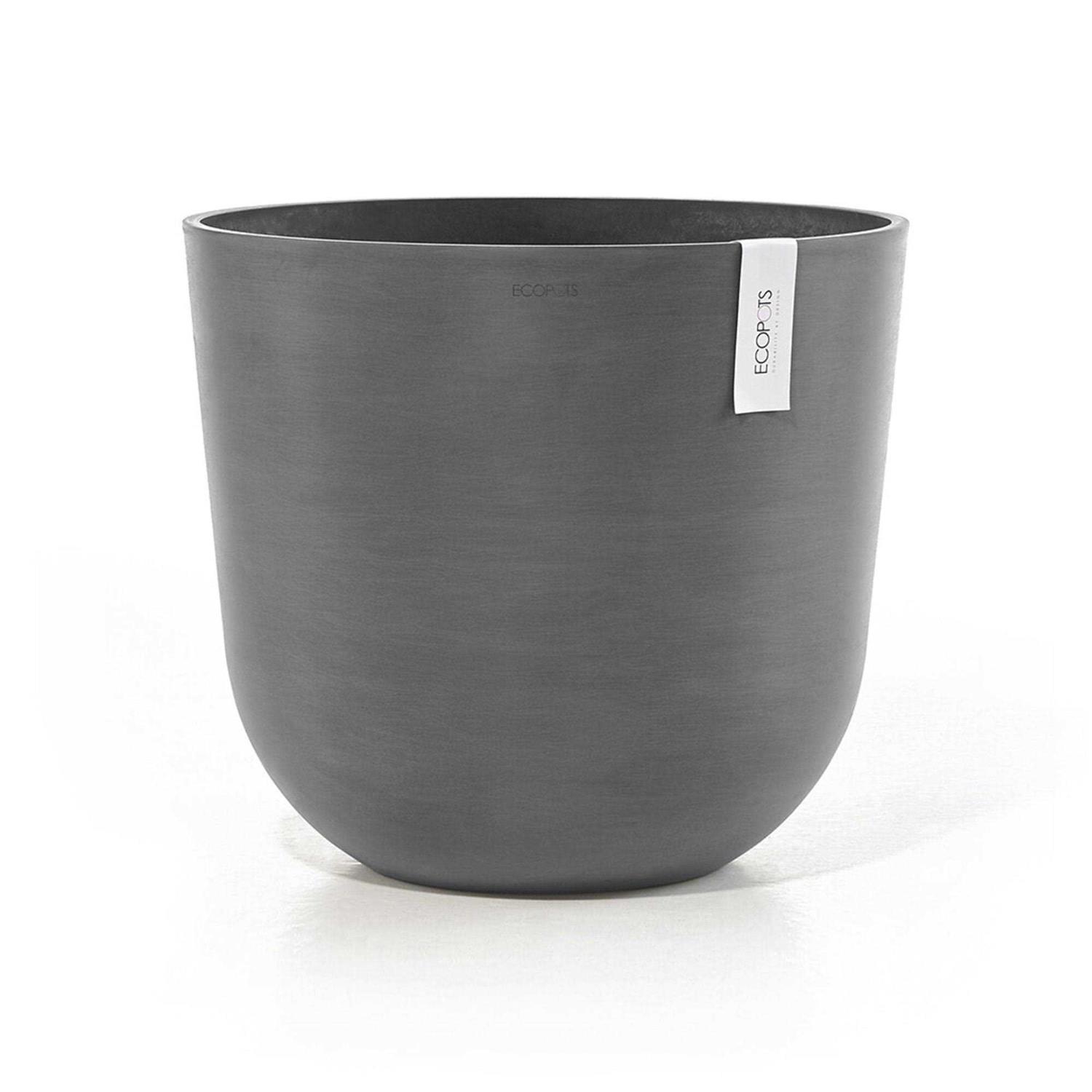 Ecopots Oslo Indoor/Outdoor Modern Recycled Plastic Flower Pot Planter - Image 4