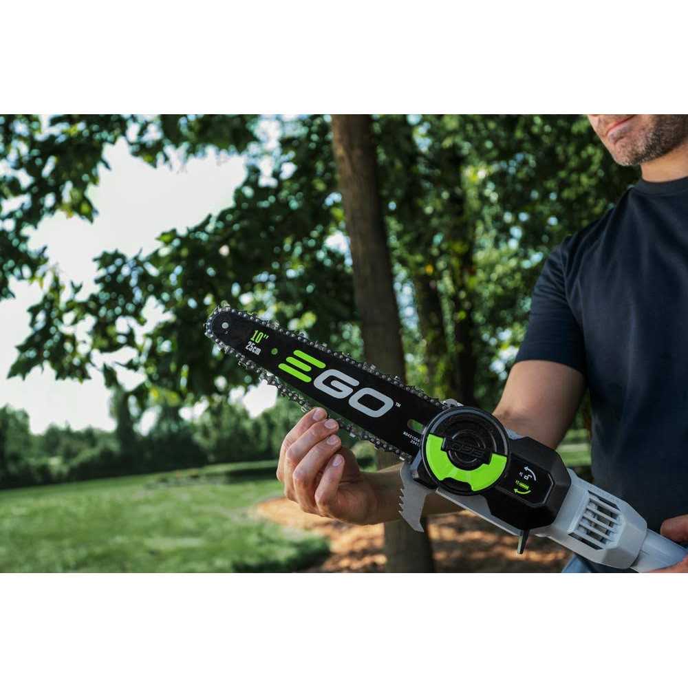 Ego Power+ PS1001 10 in. 56 V Battery Pole Saw Kit - Image 4