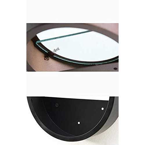 Ecosides Round Indoor Wall Succulent Hanging Planter Metal Decorative Freestanding Mount Holder with Glass for Air Plants - Image 3