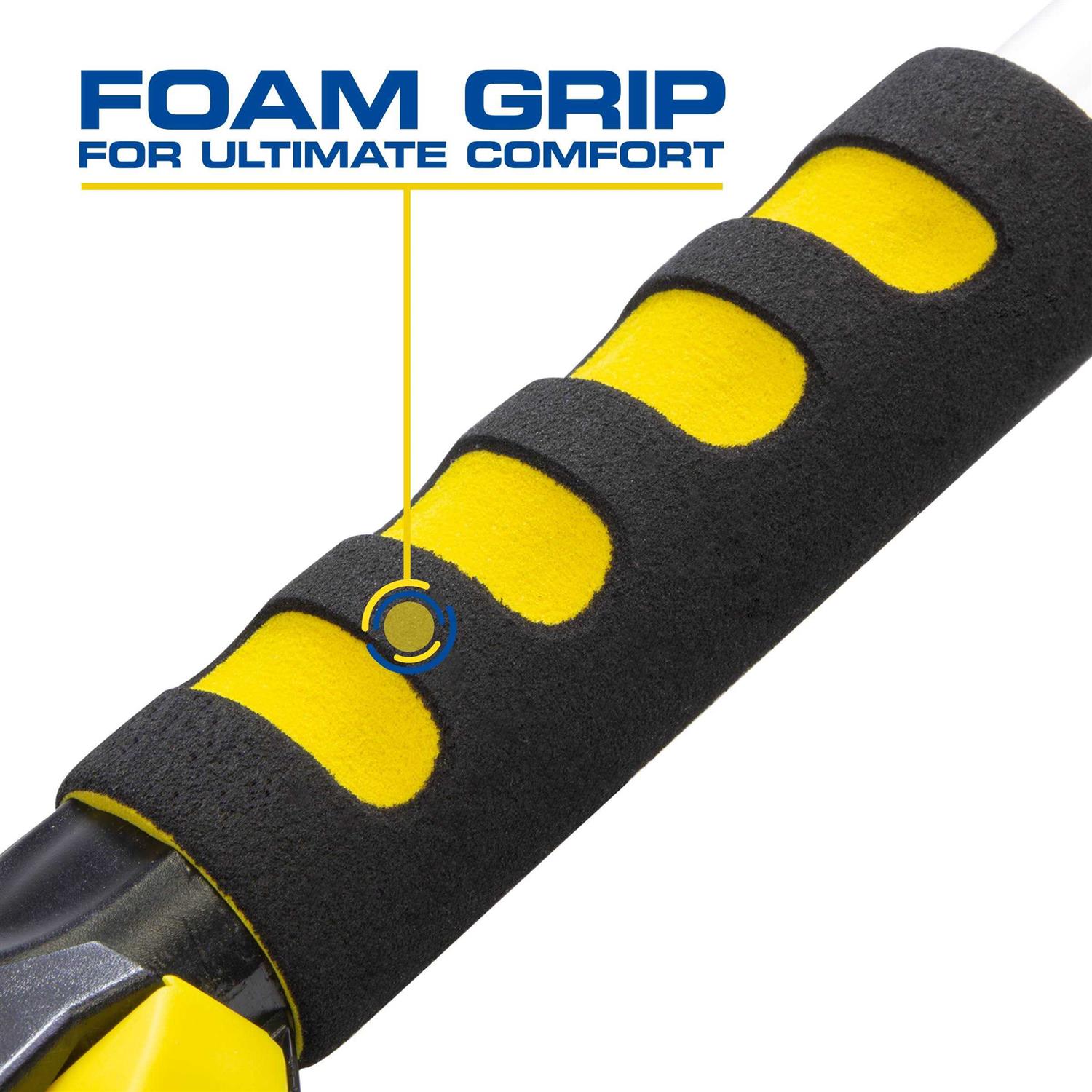 Rain-x Snow Brush Ice Scraper Curved Handle, Yellow and - Image 4