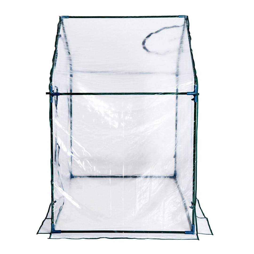 Outsunny 6 x 3.5 Ft. Portable Outdoor Walk-In Greenhouse with Clear PVC Cover - Image 4