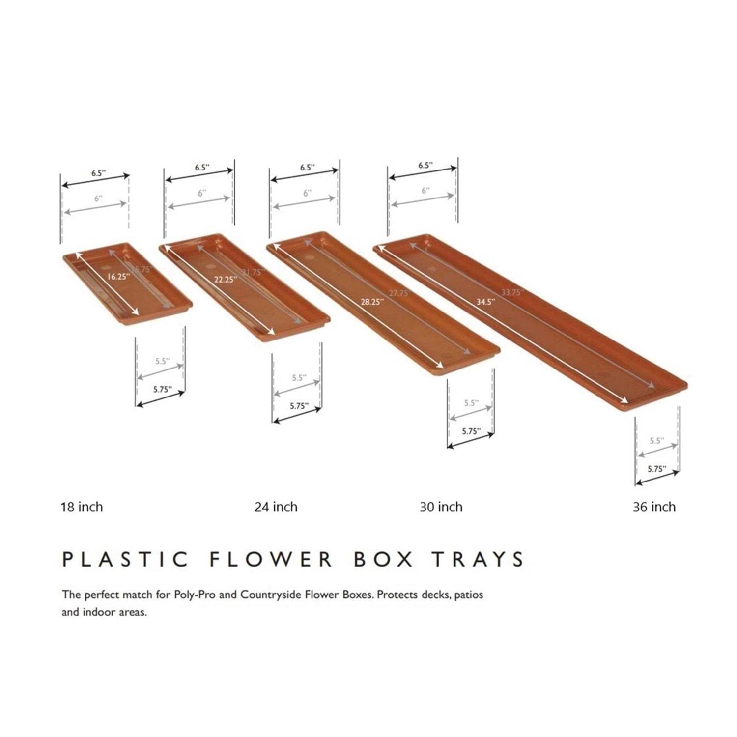 Novelty Countryside Flower Box Tray - Image 5