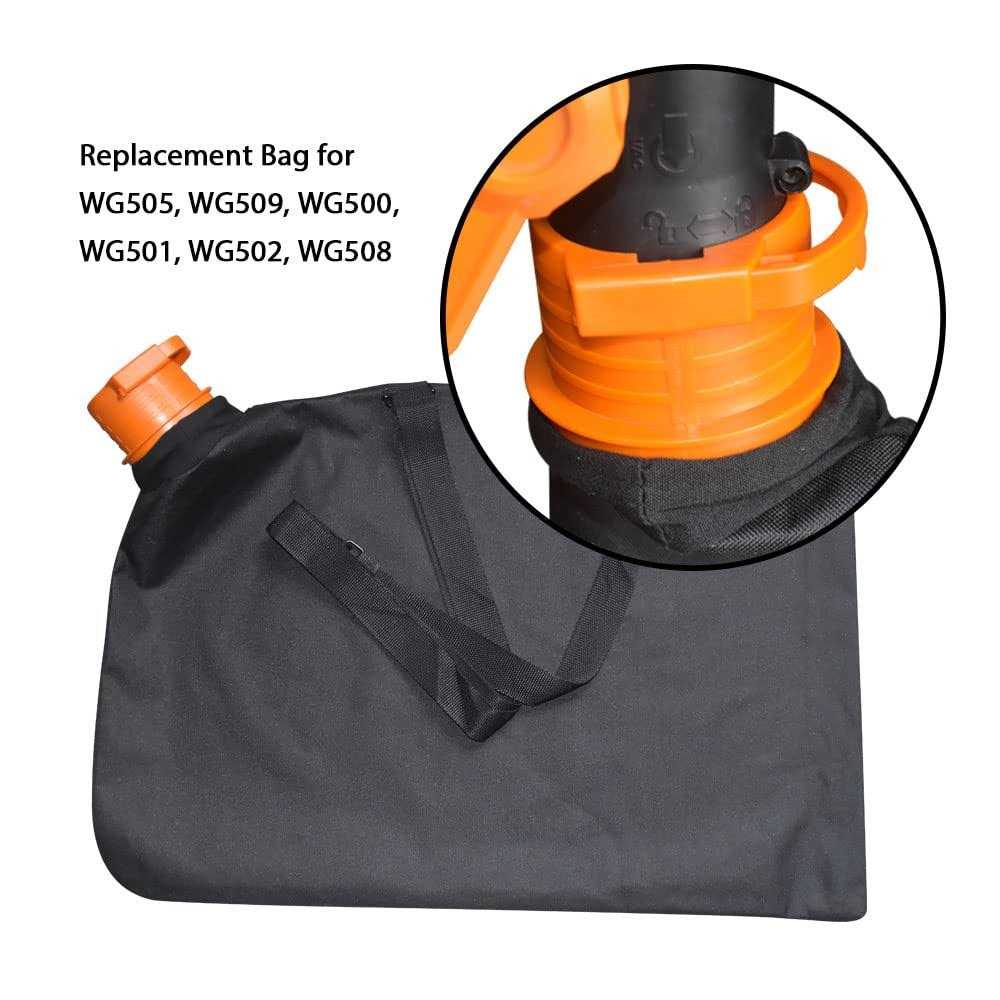 MWEDP 50026858 Trivac Leaf Collection Bag Compatible with Worx WGBAG500 - Image 4