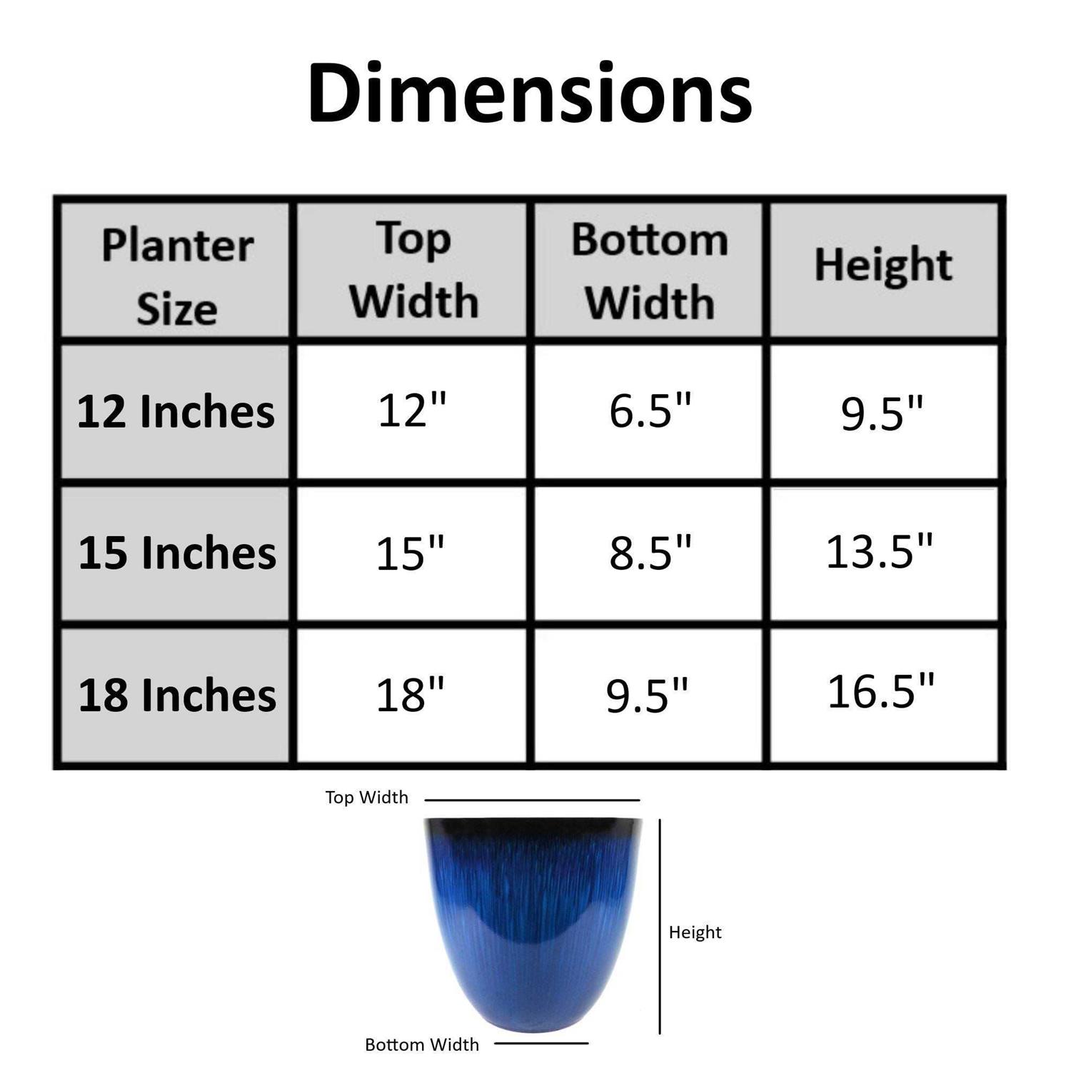 Gardener Select Egg Planter Blue - Image 4