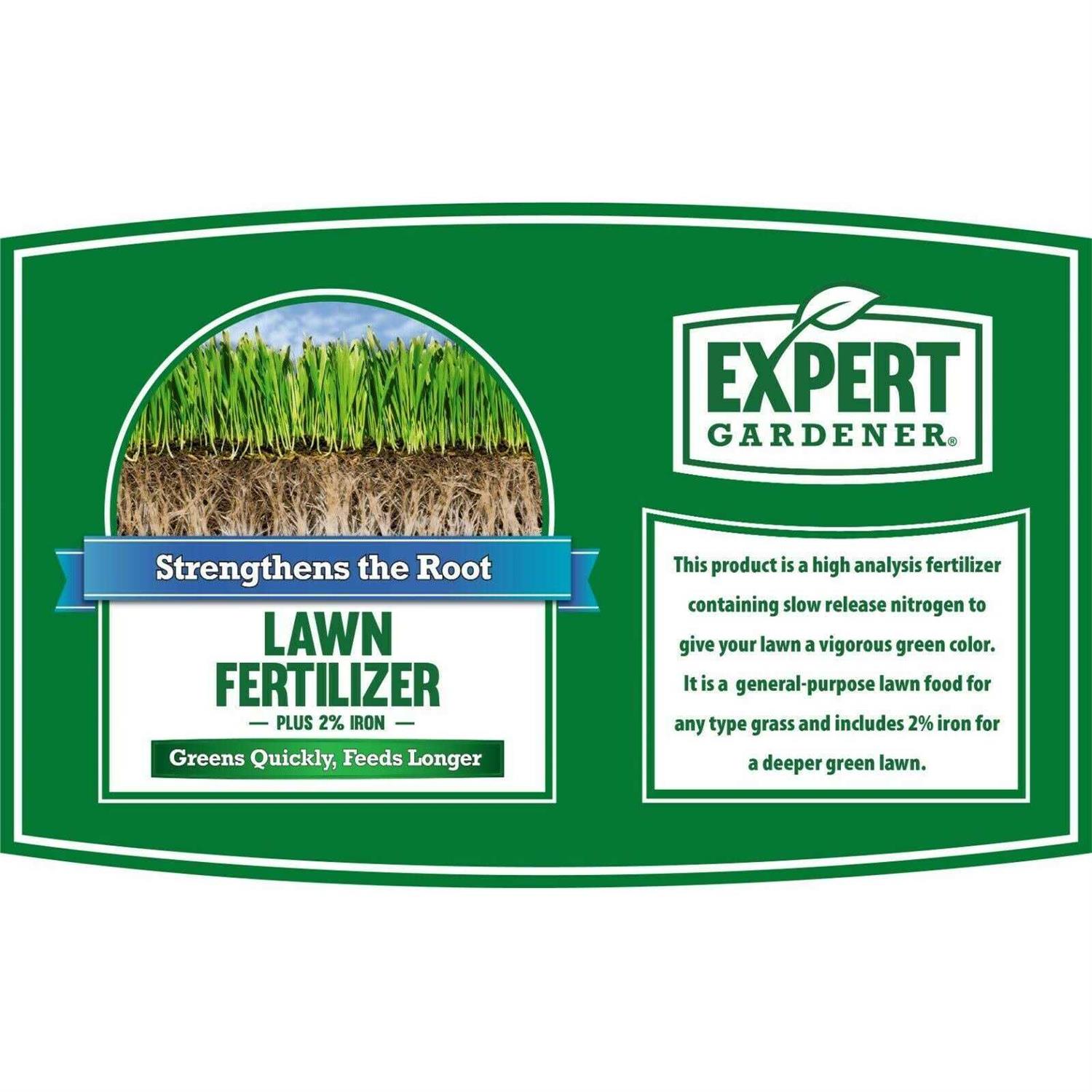 Expert Gardener Lawn Fertilizer Plus 2% Iron - Image 5