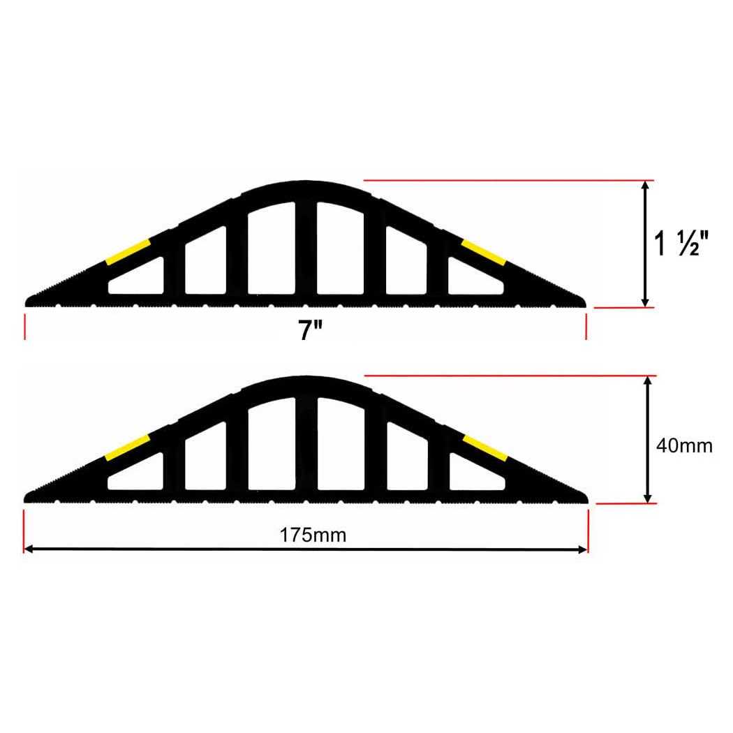 GaraDry 1 High Garage Door Flood Barrier Threshold Kit - Image 3