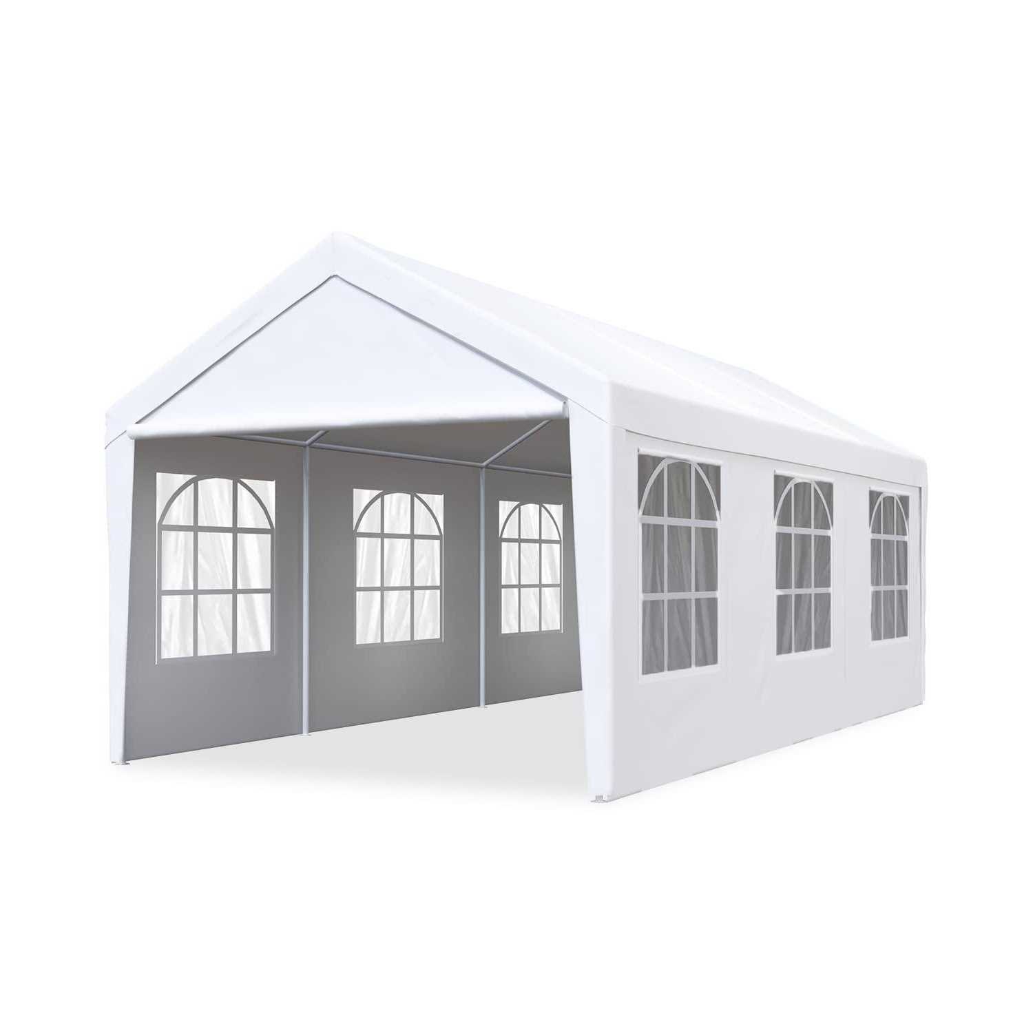Quictent 10x20 Heavy Duty Carport Gazebo Canopy Garage Car Shelter - Image 3