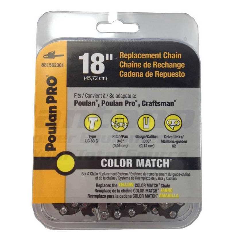Poulan 18 Inch Replacement Chainsaw Chain - Image 3