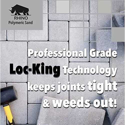 Rhino Power Bond Plus Polymeric Sand for Pavers and Stone Joints up to a Maximum of 2 inches - Image 4