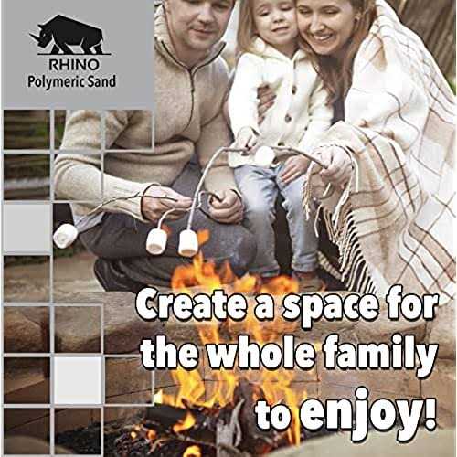 Rhino Power Bond Plus Polymeric Sand for Pavers and Stone Joints up to a Maximum of 2 inches - Image 3