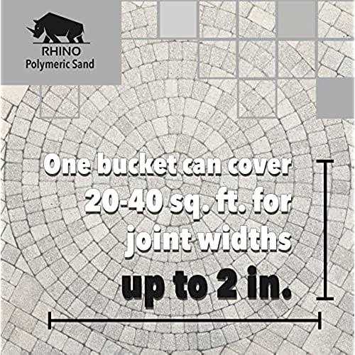 Rhino Power Bond Plus Polymeric Sand for Pavers and Stone Joints up to a Maximum of 2 inches - Image 5