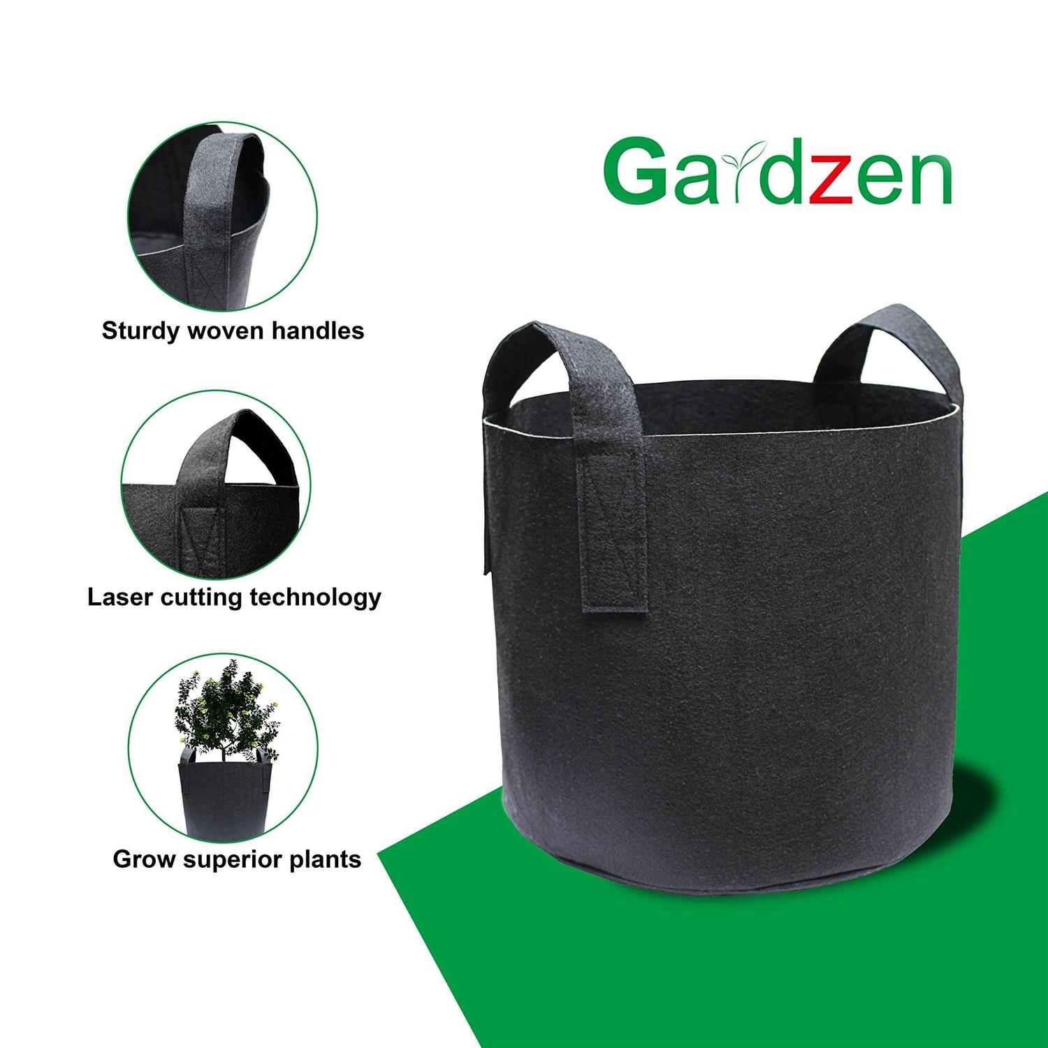 Gardzen 5 Gallon Grow Bags - Image 3