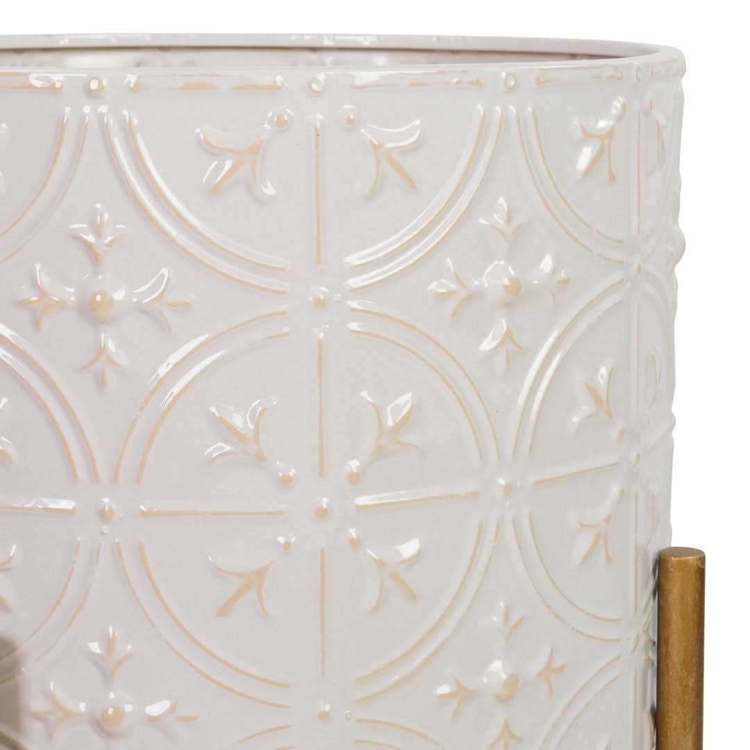 Livioara 2-Piece Iron Pot Planter Set Mercer41 - Image 4