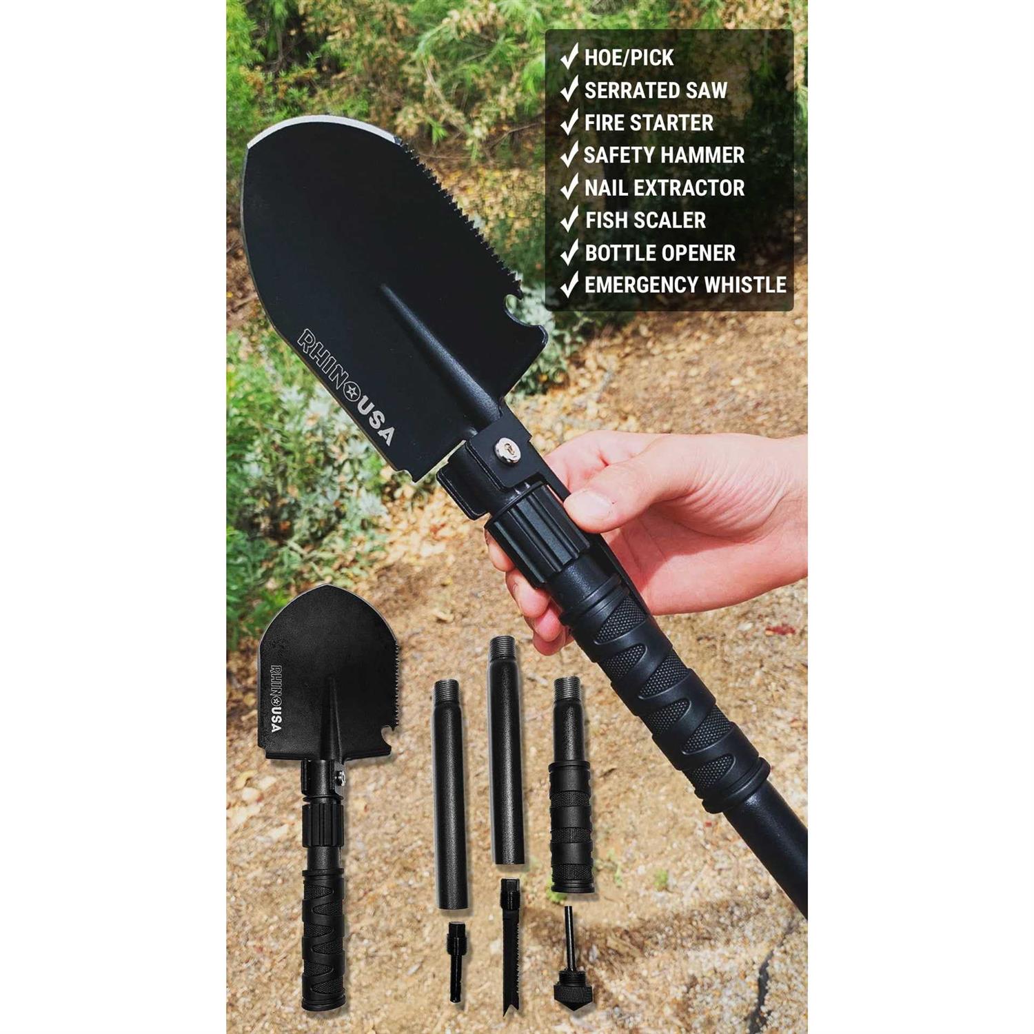 Rhino USA Inc. Ultimate Survival Shovel RNO-SURVIVAL-SHOVEL - Image 5