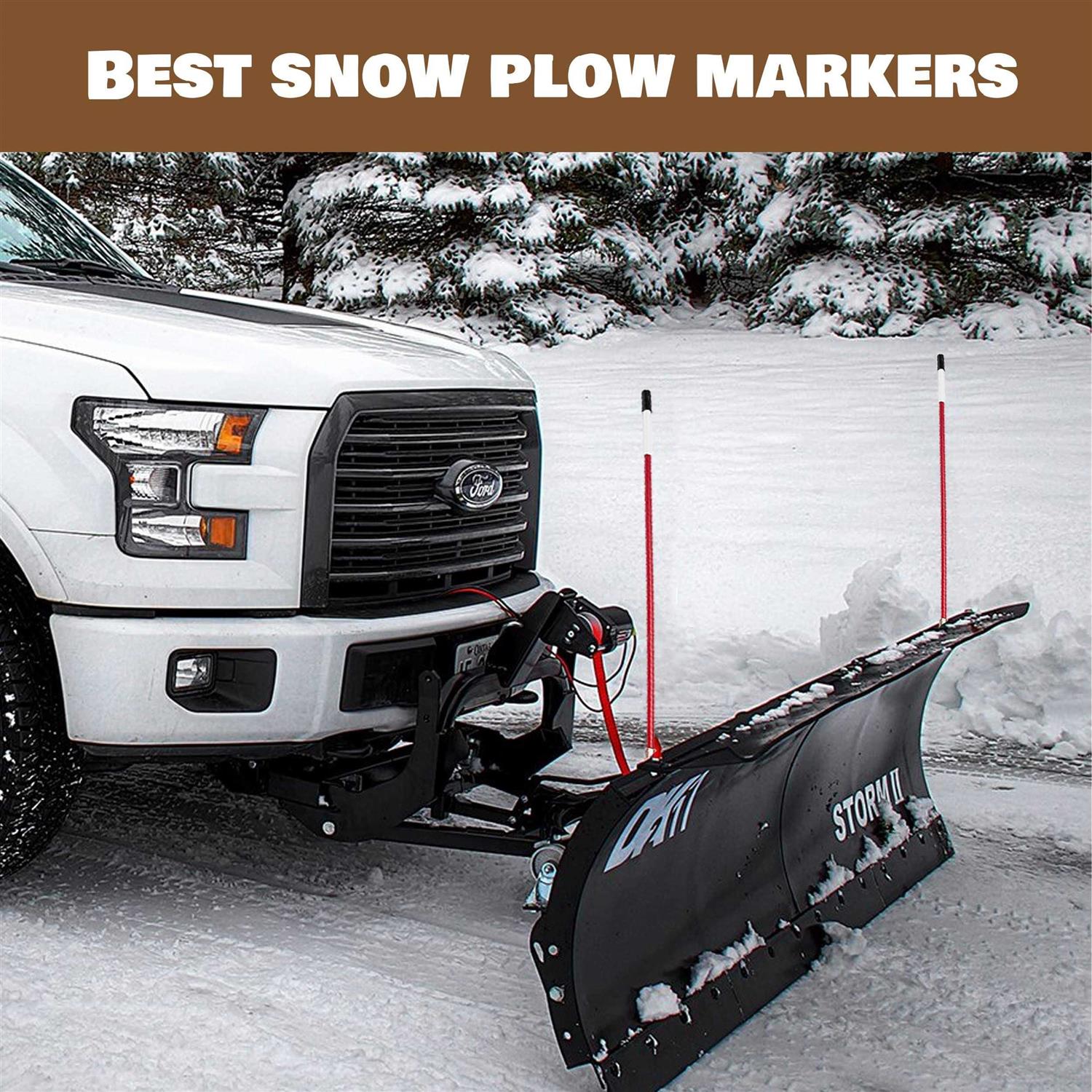 Polar Snow Products Reflective Universal Snow Plow Guide Markers - Image 3