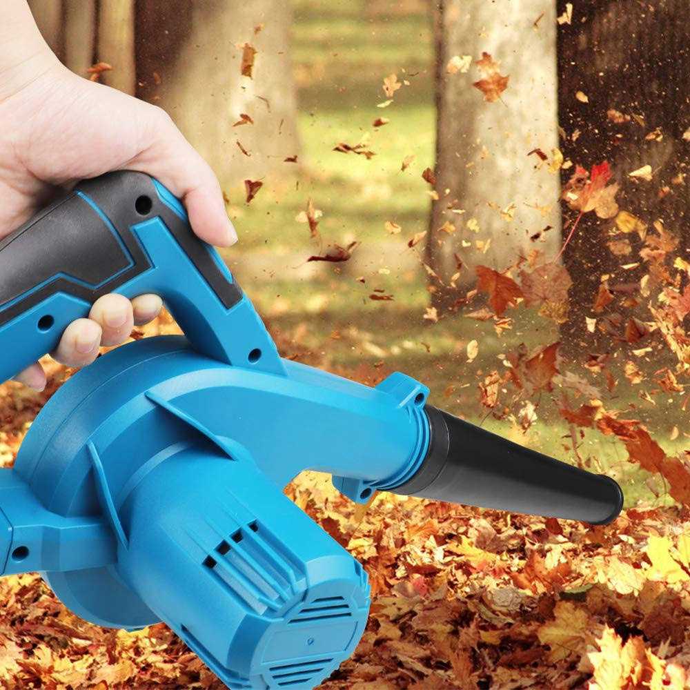 NEWONE 20V Cordless Leaf Blower,2 Speed Sweeper Vacuum,Electric Leaf Blower,3 in 1 Design Air Blower,Lightweight Leaf Blower with 2.0 AH Battery and - Image 3