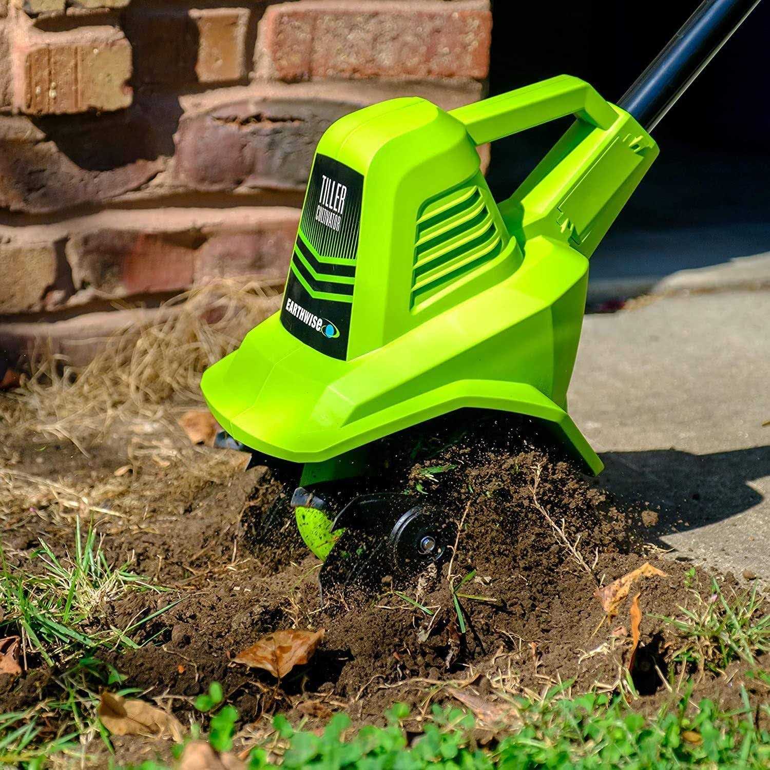 Earthwise 20-Volt 7.5-Inch Cordless Electric Garden Tiller Cultivator TC70020IT - Image 5