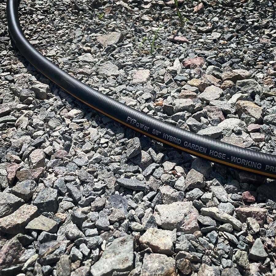 FYPower Hybrid Garden Hose 100ft x 5/8 Heavy Duty Flexible Lightweight - Image 3