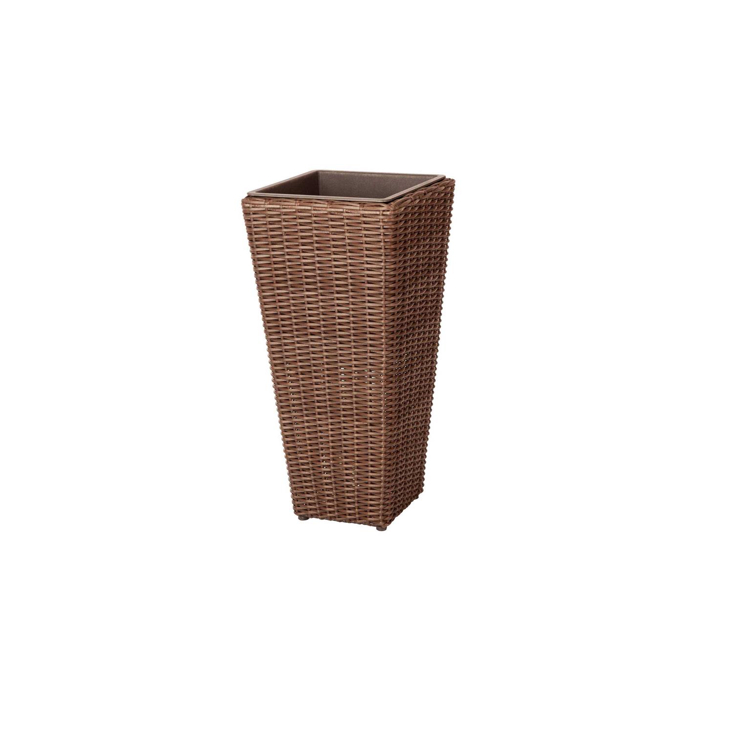 Patio Sense Alto 2-Piece Wicker Planter Set - Image 4