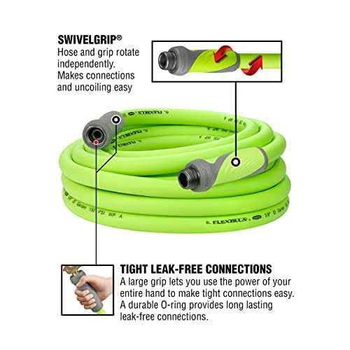 Flexzilla SwivelGrip Garden Hose HFZG525YWS - Image 4