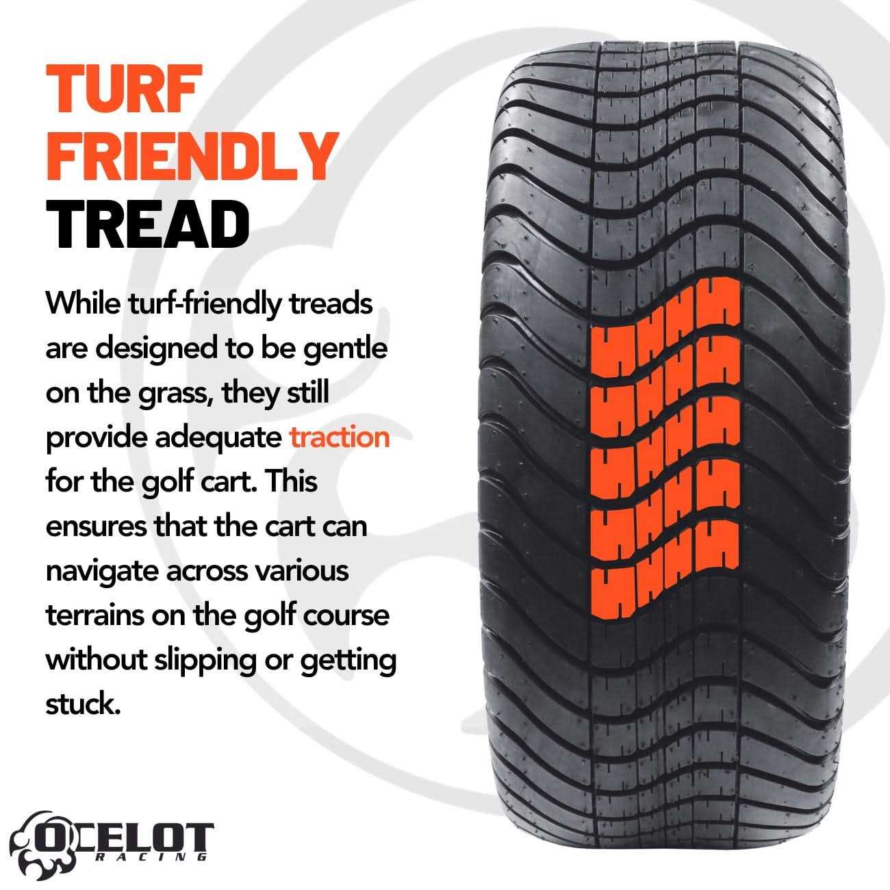 Ocelot P825 Golf Cart Tire - Image 4