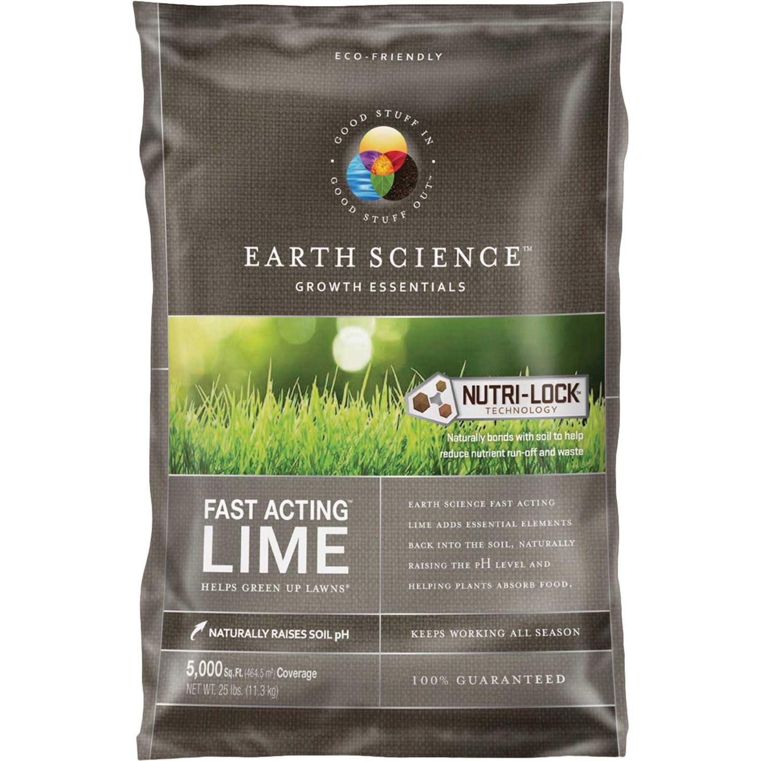 Earth Science Fast Acting Lime 5000 sq. ft. 25 lb - Image 3
