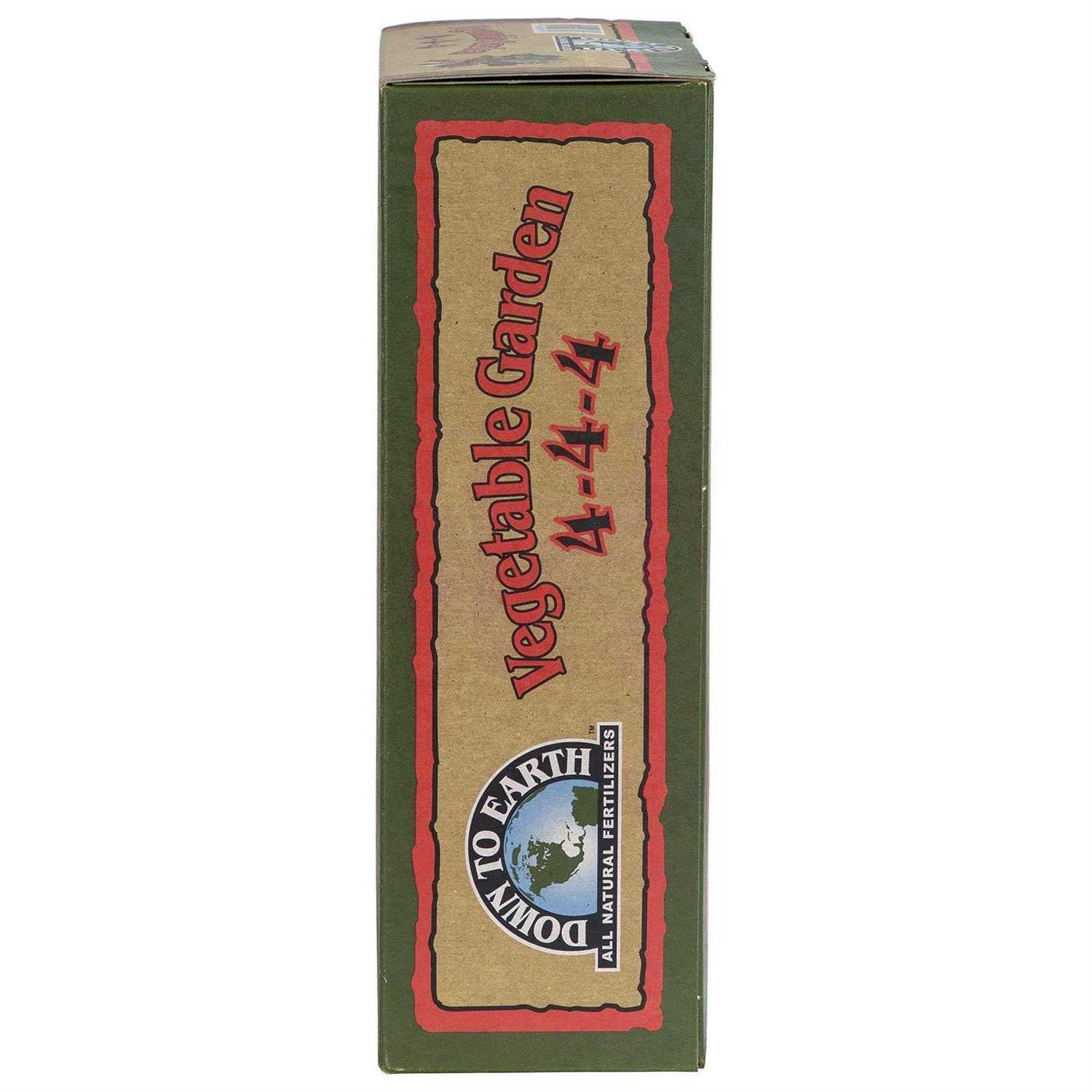 Down to Earth 4-4-4 Vegetable Garden Fertilizer - Image 3
