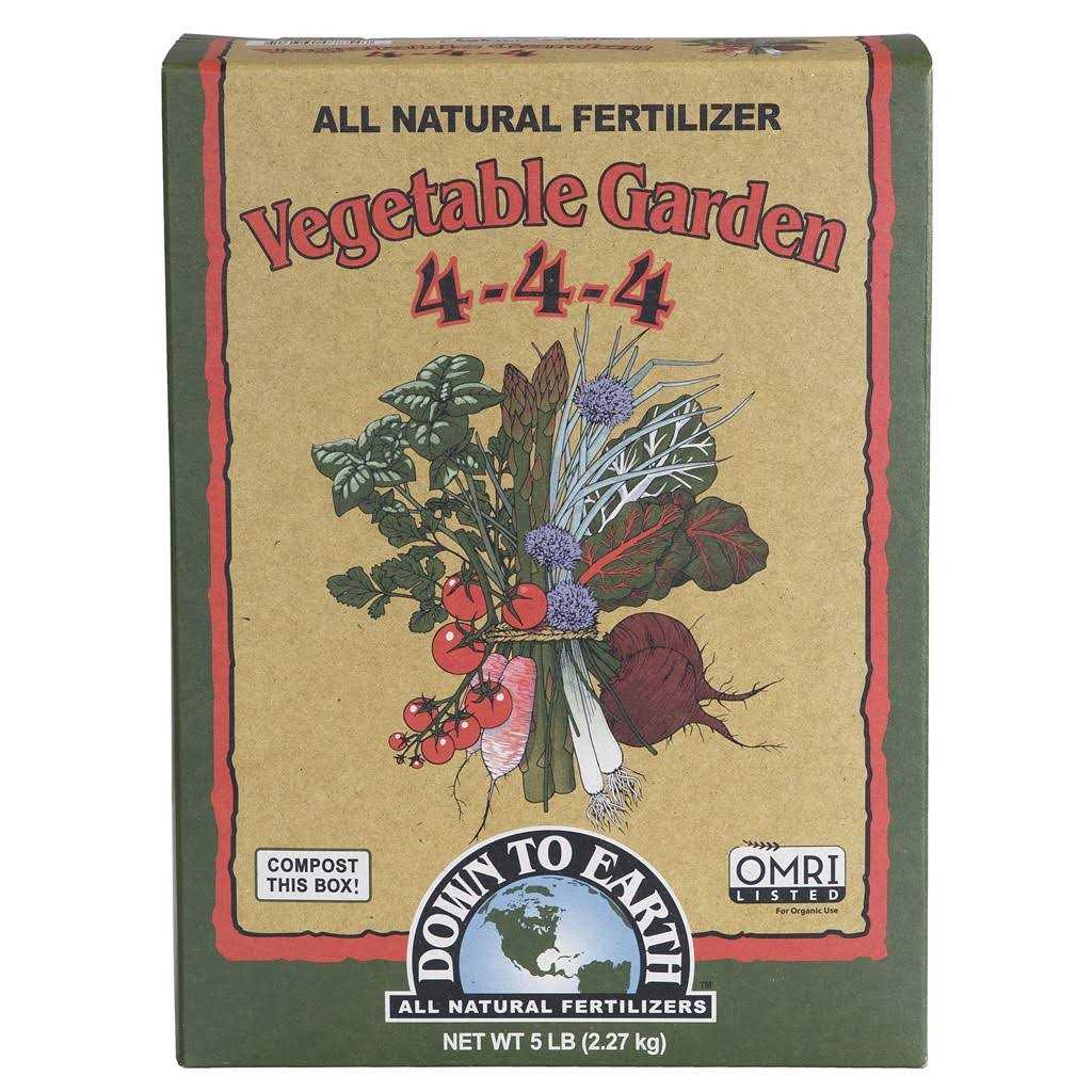 Down to Earth 4-4-4 Vegetable Garden Fertilizer - Image 4