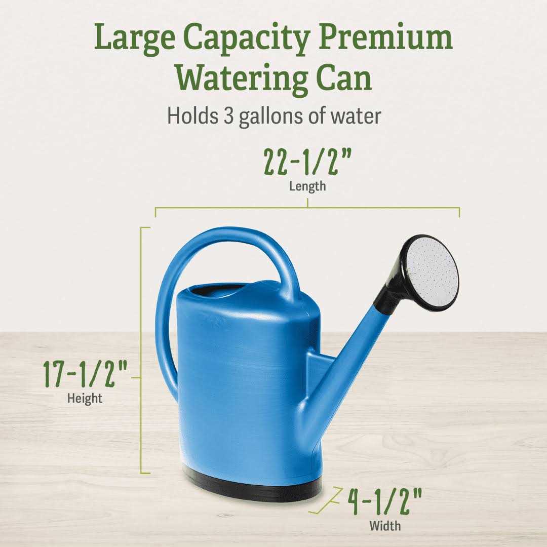 French Blue Watering Can - Image 4