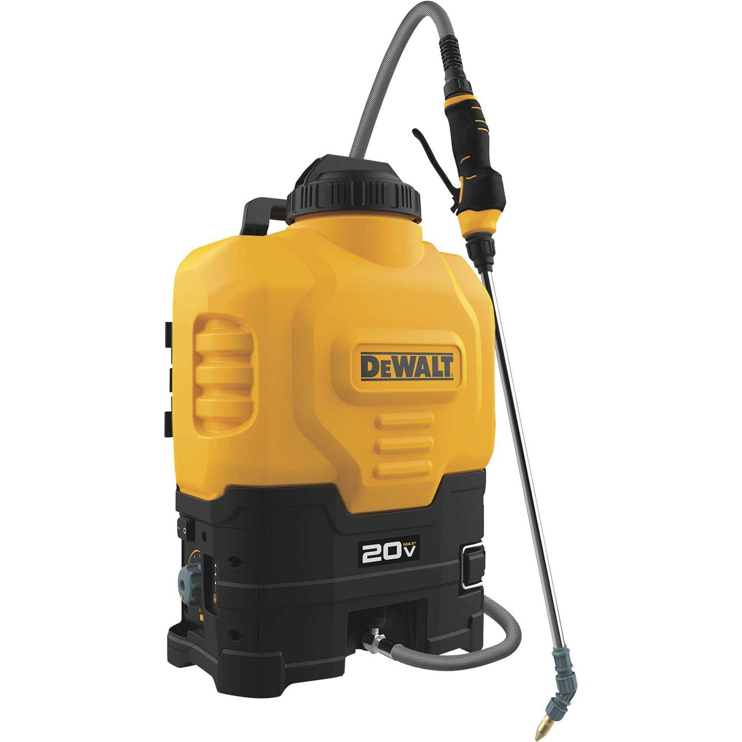 DEWALT 20V* Lithium-Ion Battery Powered Backpack Sprayer 190681 - Image 4