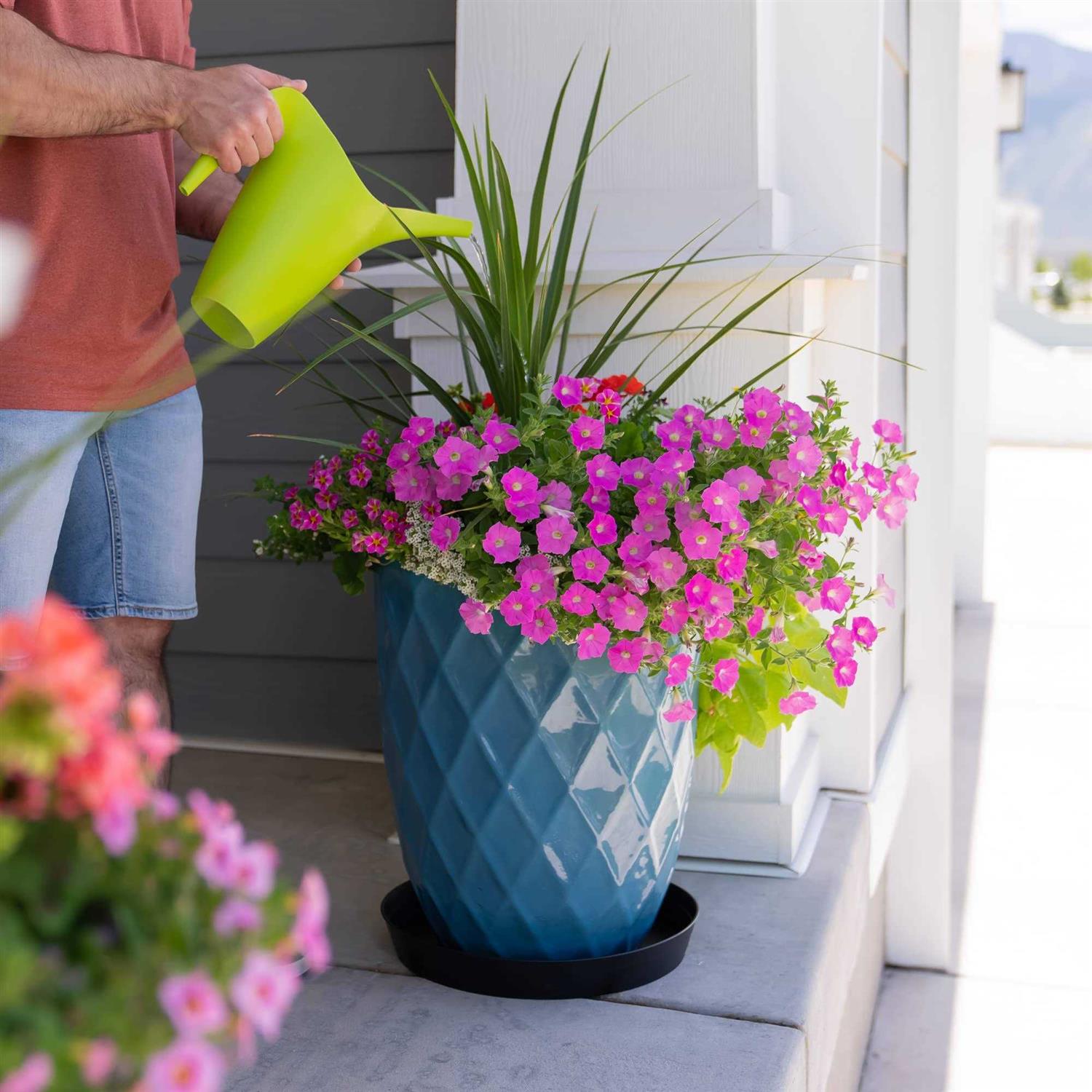 Garden Hour The Perf Garden Hour 2 Plant Saucers for Potted Plants - Image 5