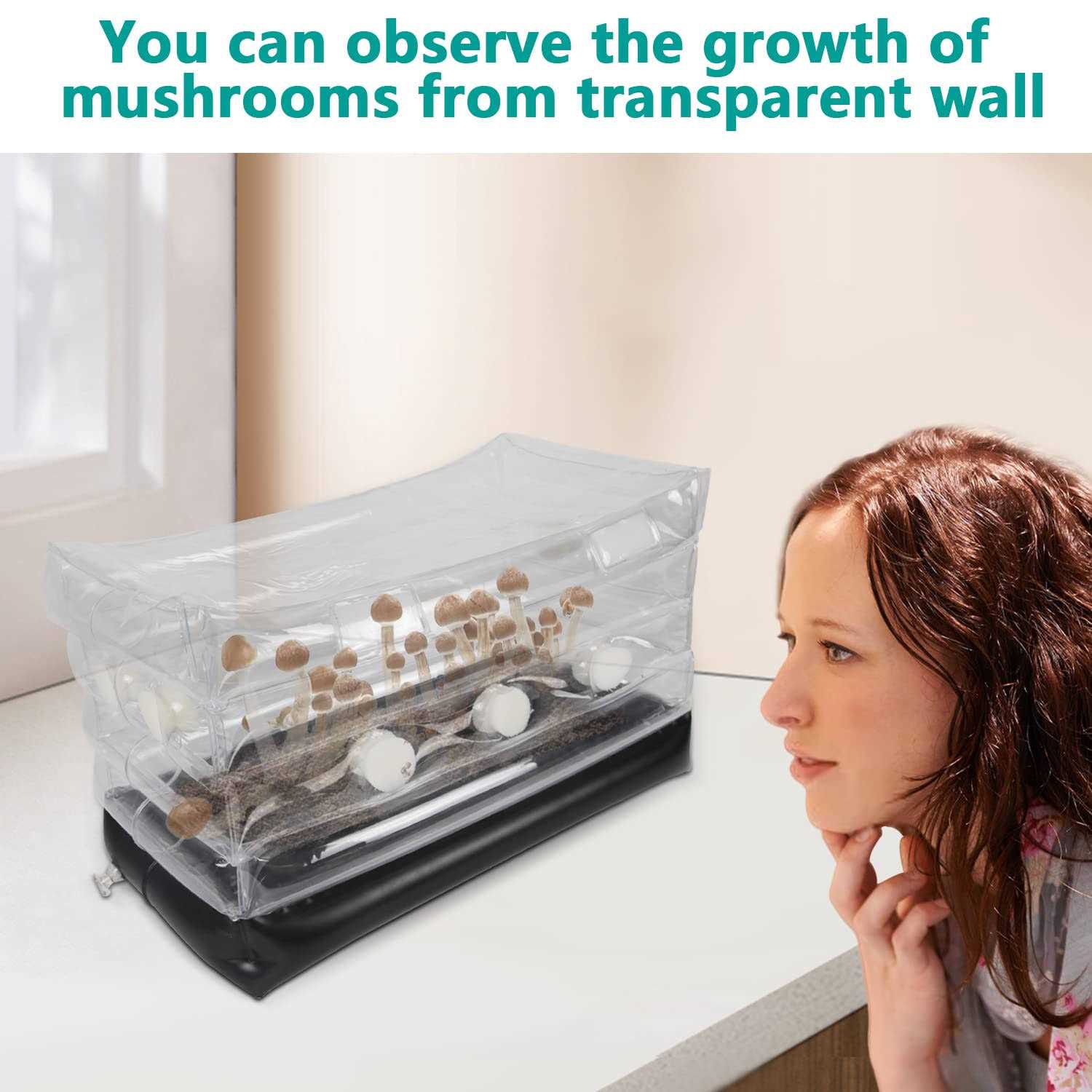 Mushroom Monotub Kit Home Inflatable Mushroom Grow Kit - Image 3