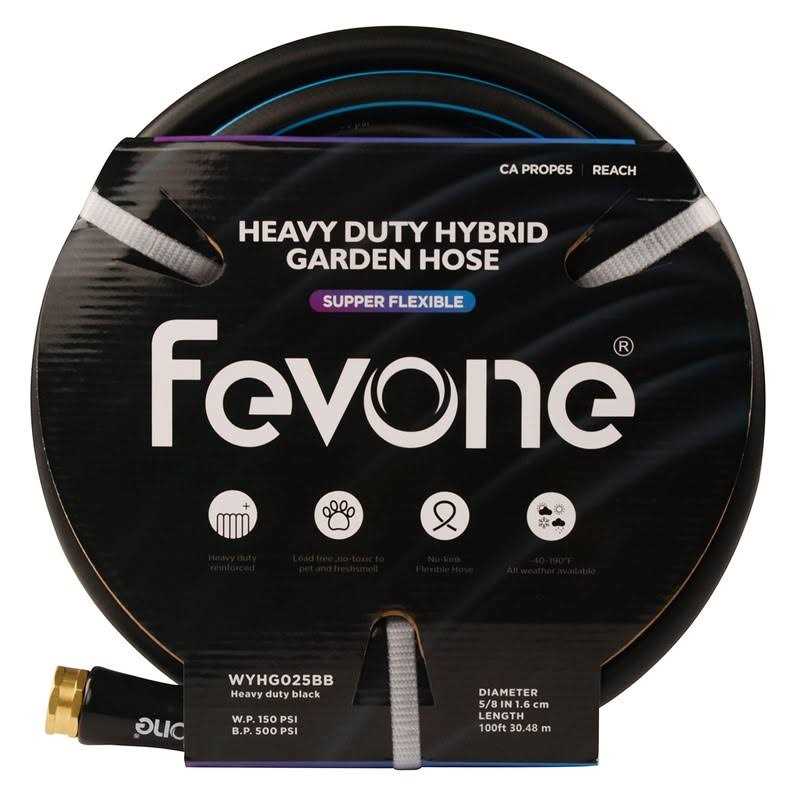 Fevone Garden Hose 5/8, Heavy Duty Water Hose, Flexible and Lightweight - Image 4