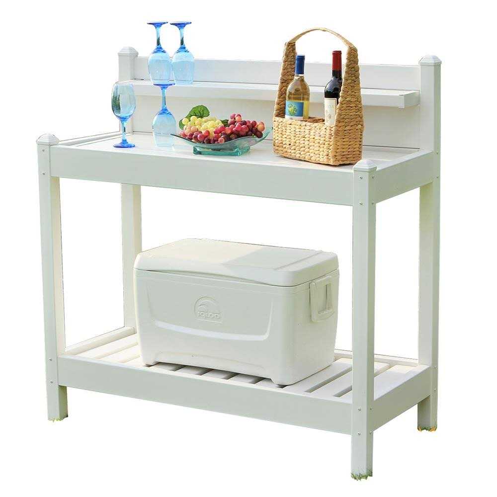 Dura-Trel Greenfield Vinyl Potting Bench - Image 5