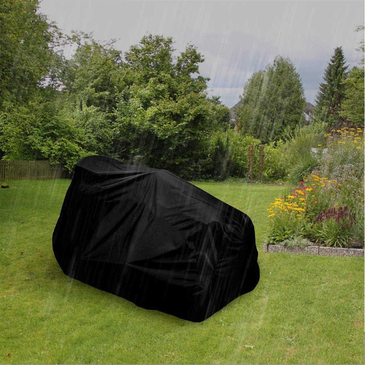 Riding Lawn Mower Cover Waterproof Garden Tractor Cover Heavy Duty Fits Decks up to 54'' - Image 3