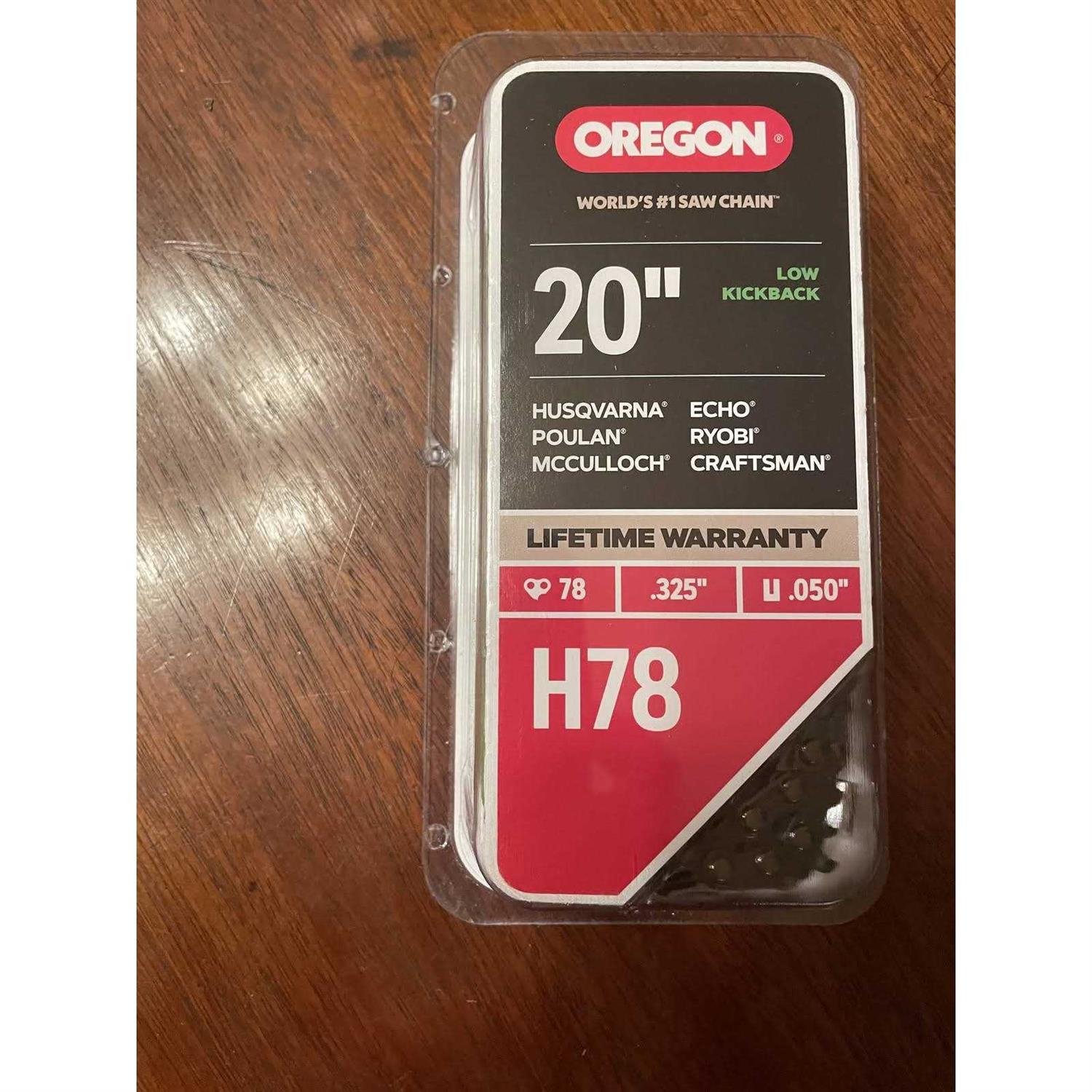 Oregon 20-in 78 Link Replacement Chainsaw Chain - Image 3