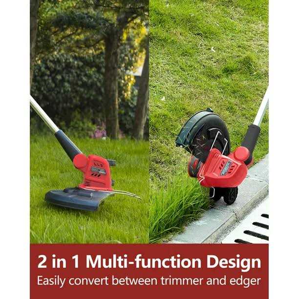 Powersmart 20V 12-inch Cordless String Trimmer,2 Ah Battery and Charger Included - Image 5